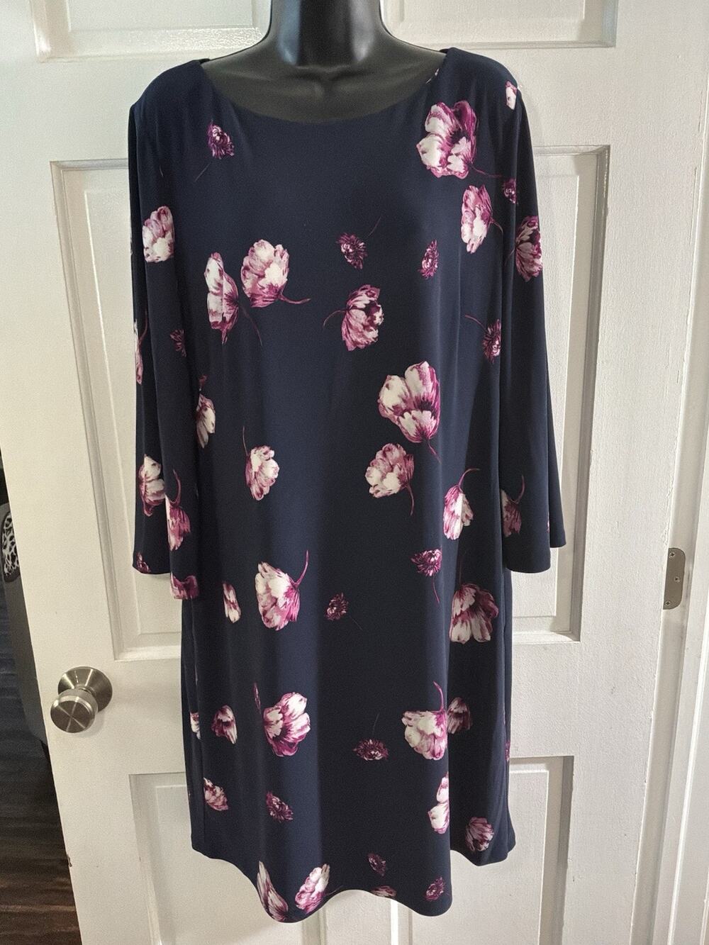 Ladies Lauren by Ralph Lauren Floral Dress Size 16